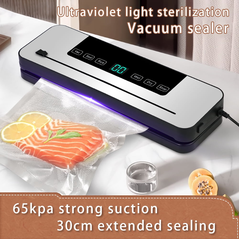 Vacuum Sealer Machine Auto Dry Wet Food Saver Storage Packing W Food Seal Bags