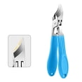 thumbnail image 7 of HEWANG Wide Jaw Opening Anti-Splash Slanted Nail Clipper,2026 New Fingernail and Toenail Clippers Clippers for Ingrown Nails,Clippers for Thick Nails, Household Slanted Nail Clippers (Blue), 7 of 7