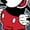 HEATHER BLUE, variant on Mickey & Friends - Iconic Mickey - Men's Short Sleeve Graphic T-Shirt