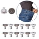thumbnail image 1 of Pines de botón diseño de ranura de material de acero botón extraíble flexible desmontable estilo aleatorio para pantalones de maternidad para pantalones para faldas ANGGREK Otros, 1 of 8