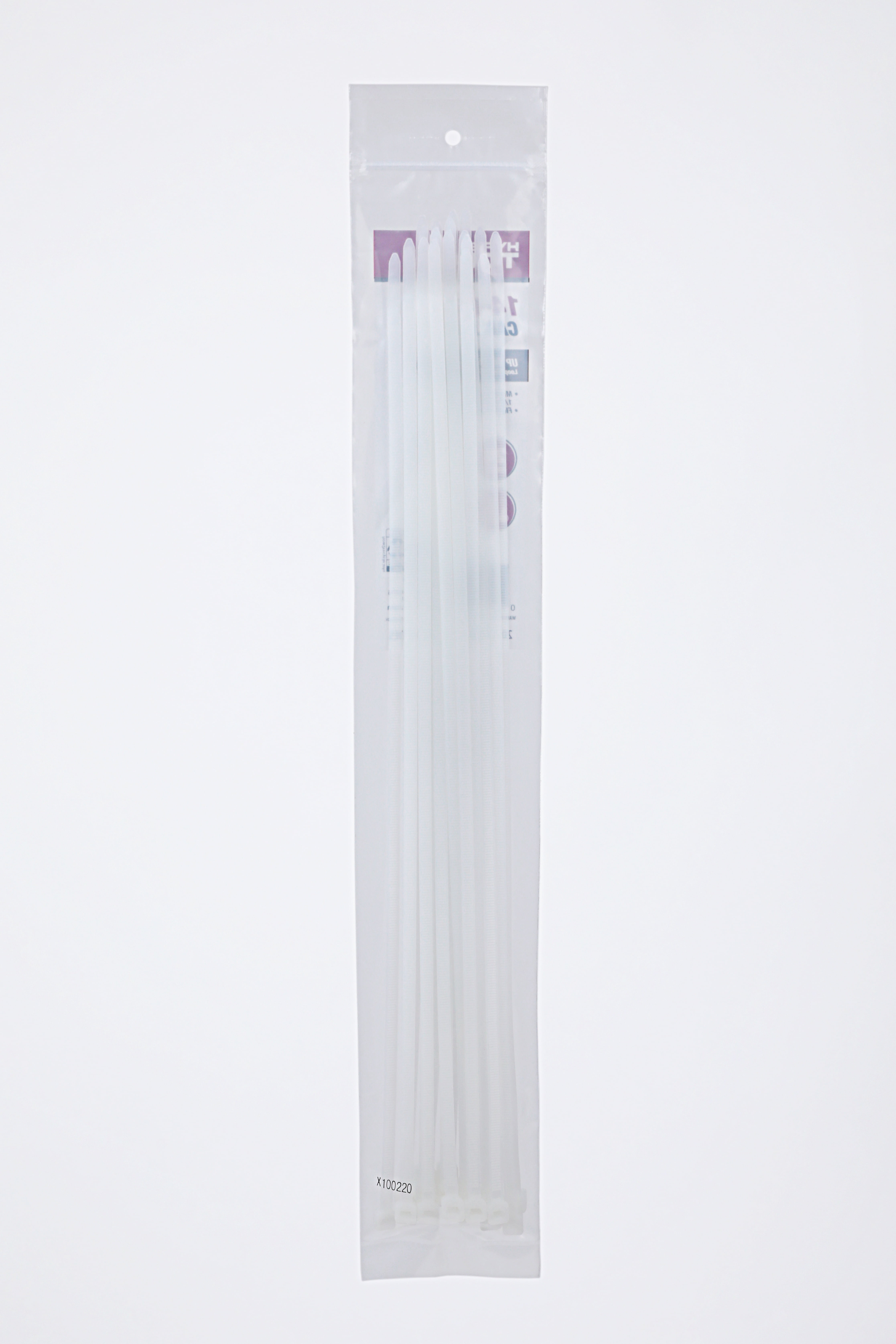 Hyper Tough 14inch Cable Tie Natural 20Pcs