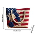 thumbnail image 3 of Independence Day Quilted Tote Bag USA 250 Years Shouderbag Casual Quilting Shopping Bag Women Tote Bag, 3 of 8