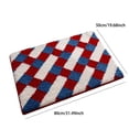 thumbnail image 3 of Clearance! Patriotic Checkered Doormat Red White Blue Geometric Entry Rug 4th Of July Independence Day Non Slip Floor Mat for Front Door Porch Mudroom Patio Summer Party Welcome Mat Cookout Decor, 3 of 6