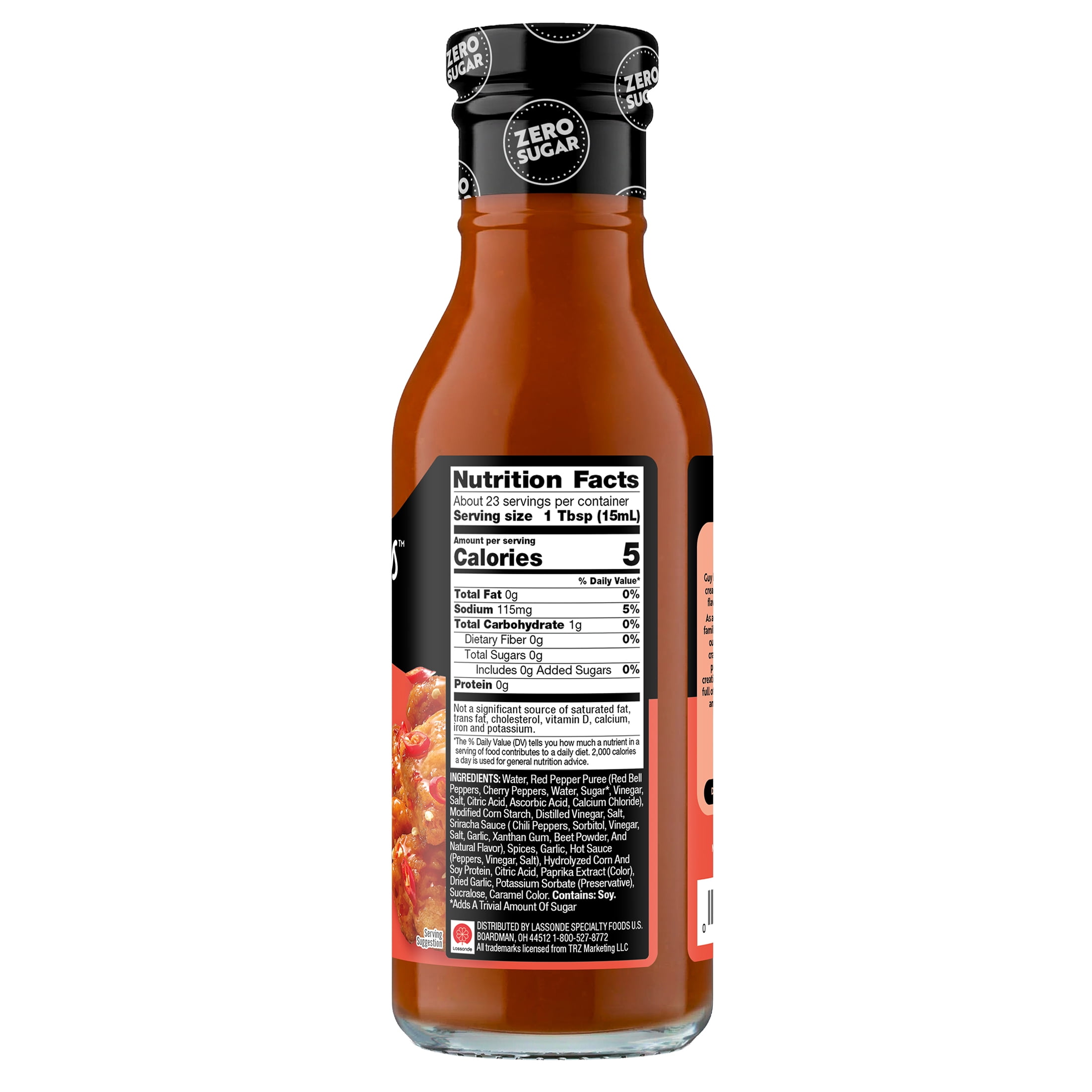 G Hughes Zero Sugar Thai Chili Wing Sauce, 12 fl oz