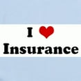 thumbnail image 2 of CafePress - I Love Insurance Infant Bodysuit - Baby Light Bodysuit, Size Newborn - 24 Months, 2 of 4