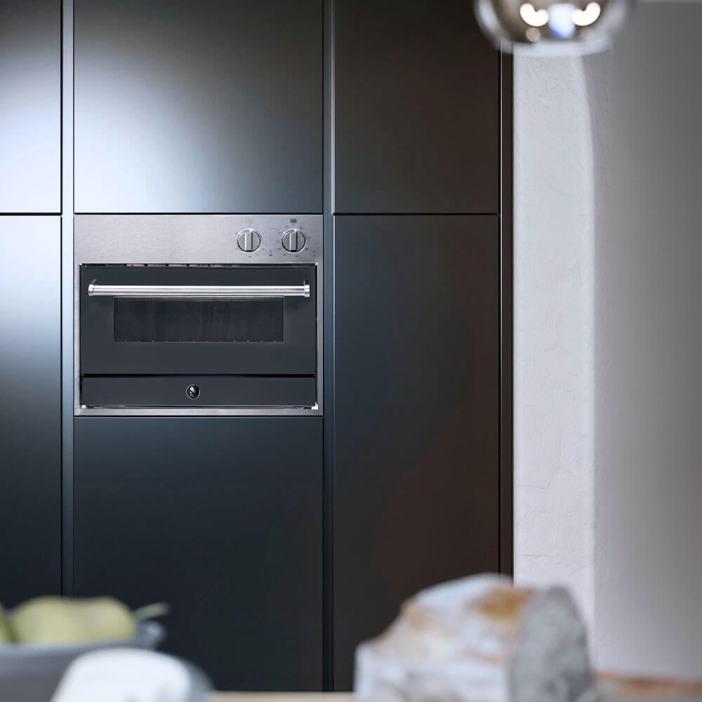 STEEL EYFE6P 1.2 Cu. Ft. Stainless Built-In Electric Pizza Wall Oven