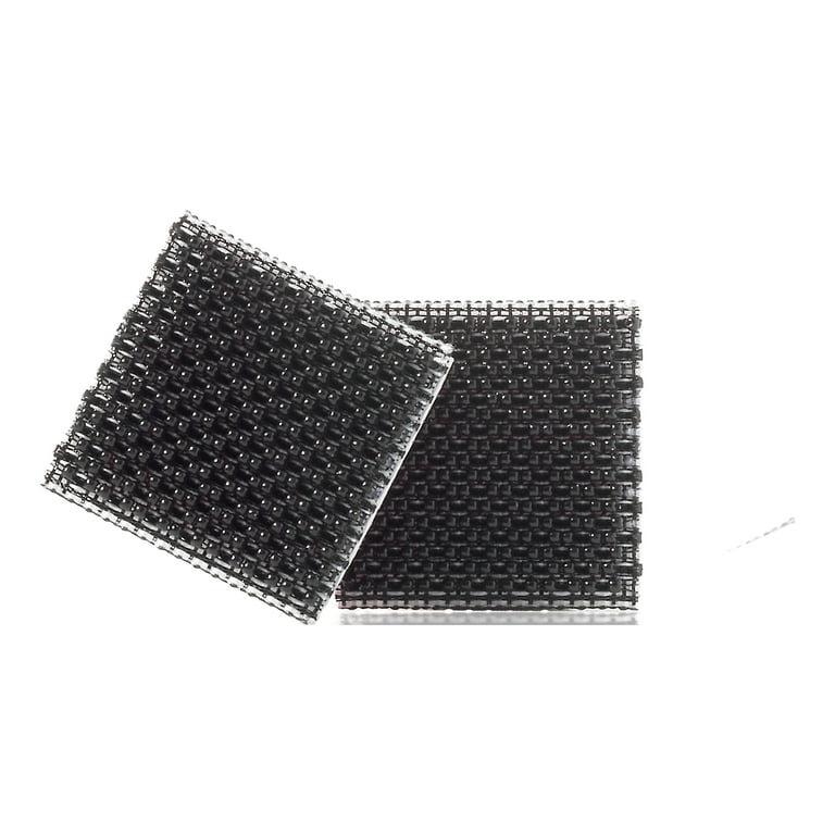 Velcro- Sew On Squares, 3 Sets Black