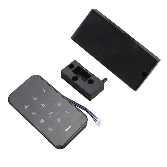 Kit de Bloqueo Electónico del Gabinete, Respuesta ráspida Gabinete Lock Digital Sin Llave ABS ABS BATERIA DE ACERO ALIMENTADA PARA ARMARIOS