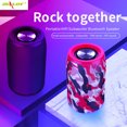 thumbnail image 2 of Altavoz portátil TWS Bluetooth ZEALOT S32 Camuflaje rojo a prueba de agua, 2 of 8