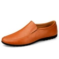 thumbnail image 3 of Men's Casual Loafers Slip On Leather Shoes Comfort Driving Shoes Moccasins Classic Penny Loafer Flats Boat Shoes, 3 of 8