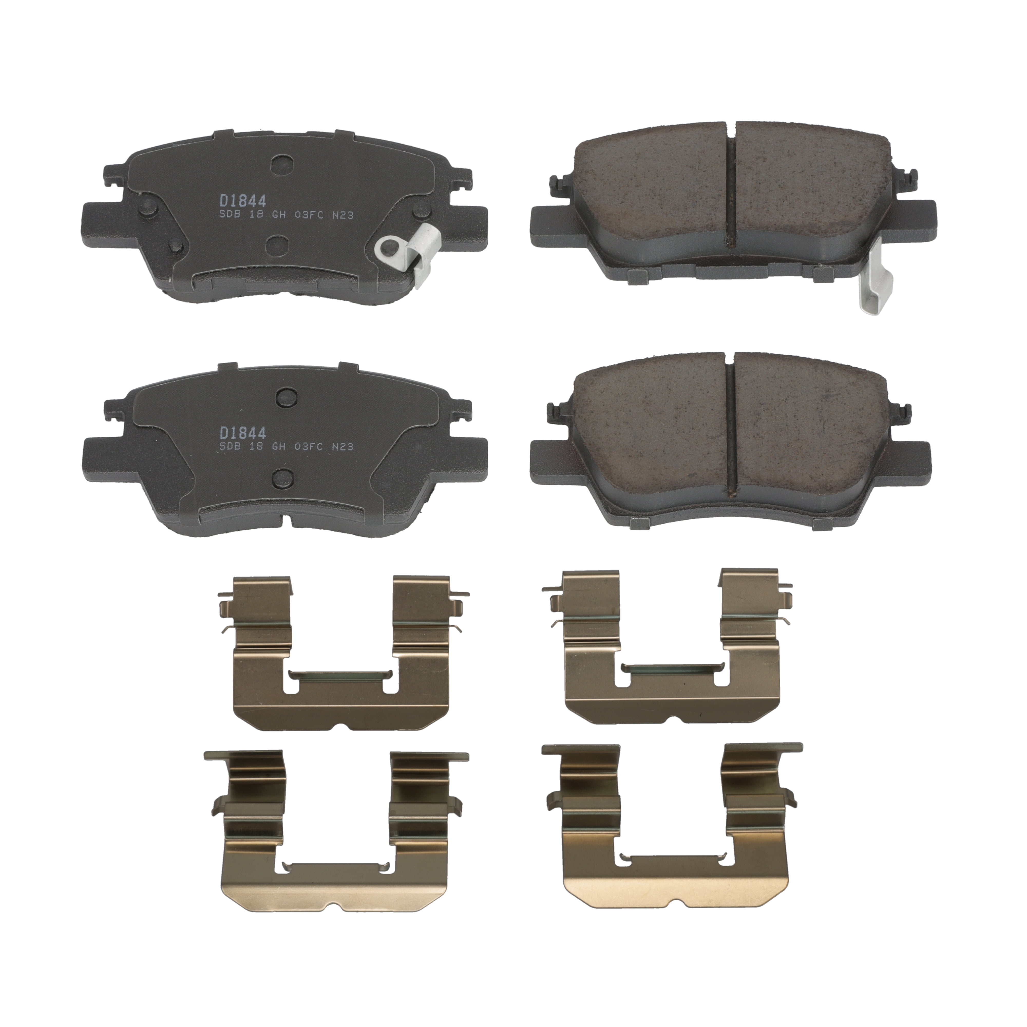 Winstop Brake Pad Set, Front WS.1844.0.C, Chevrolet Cruze 2019-2016