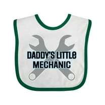Inktastic Daddys Little Mechanic Baby Boy Boys Baby Bib