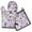 Purple Gothic Cat, variant on Purple Gothic Cat Crystal Pattern Kitchen Oven Mitt and Pot Holder Sets 2 Pcs for Baking, Cooking and Grilling, Heat Resistant Up To 392 °F