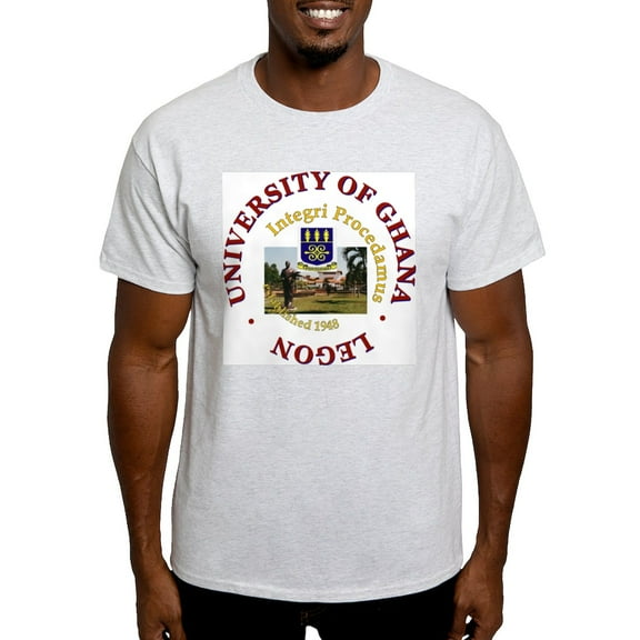 CafePress - University Of Ghana Circular T Shirt - Light T-Shirt - CP