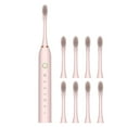 thumbnail image 4 of Vikakiooze Home Appliances USB Charging Electric Toothbrush, Electric Toothbrush With 8 Brush Heads, Smart 6-ModesTimer Electric Toothbrush IPX7 Water-Resistant, 4 of 7