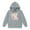 Grey, variant on Toddler Girls Hoodies Sweatshirts Cute Bunny Print Pullover Kids Casual Outerwear Warm Jacket Fall Winter Clothing Green Size 4-5T