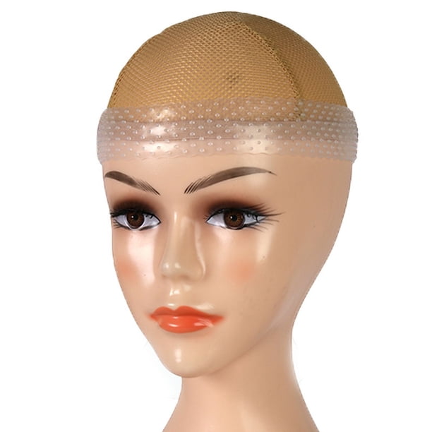 Peluca Banda para el cabello de silicona Anillo deportivo para el cabello Peluca de pareja Banda para el cabello anticaída Diadema de silicona