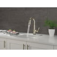 thumbnail image 4 of Delta 9982Tl-Dst Emmeline 1.8 GPM Single Hole Pull Down Touchless Bar Faucet - Black, 4 of 7