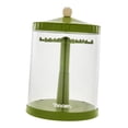 thumbnail image 4 of Vitrina transparente para muñecas, giratoria, a prueba de polvo, elegante, portátil, de , versátil. verde, 4 of 9
