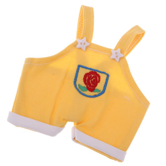 Juegos Dressup Making Pantalones de Accesorios para Muñeca de 20 cm , Amarillo Hugo Minivestidos de 20 cm