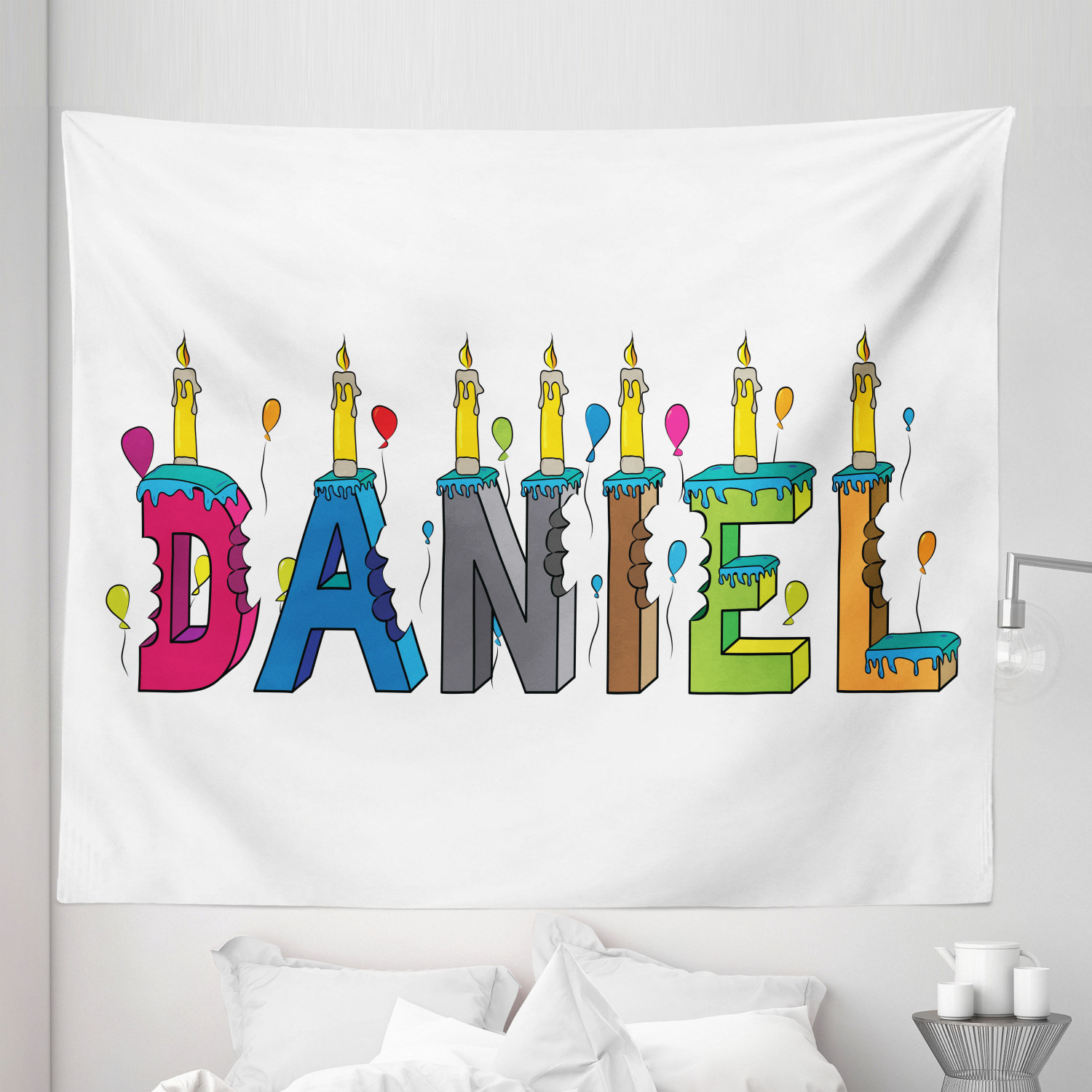 Daniel Tapestry, Grooving Cheerful Male Name with Happy Occasion ...