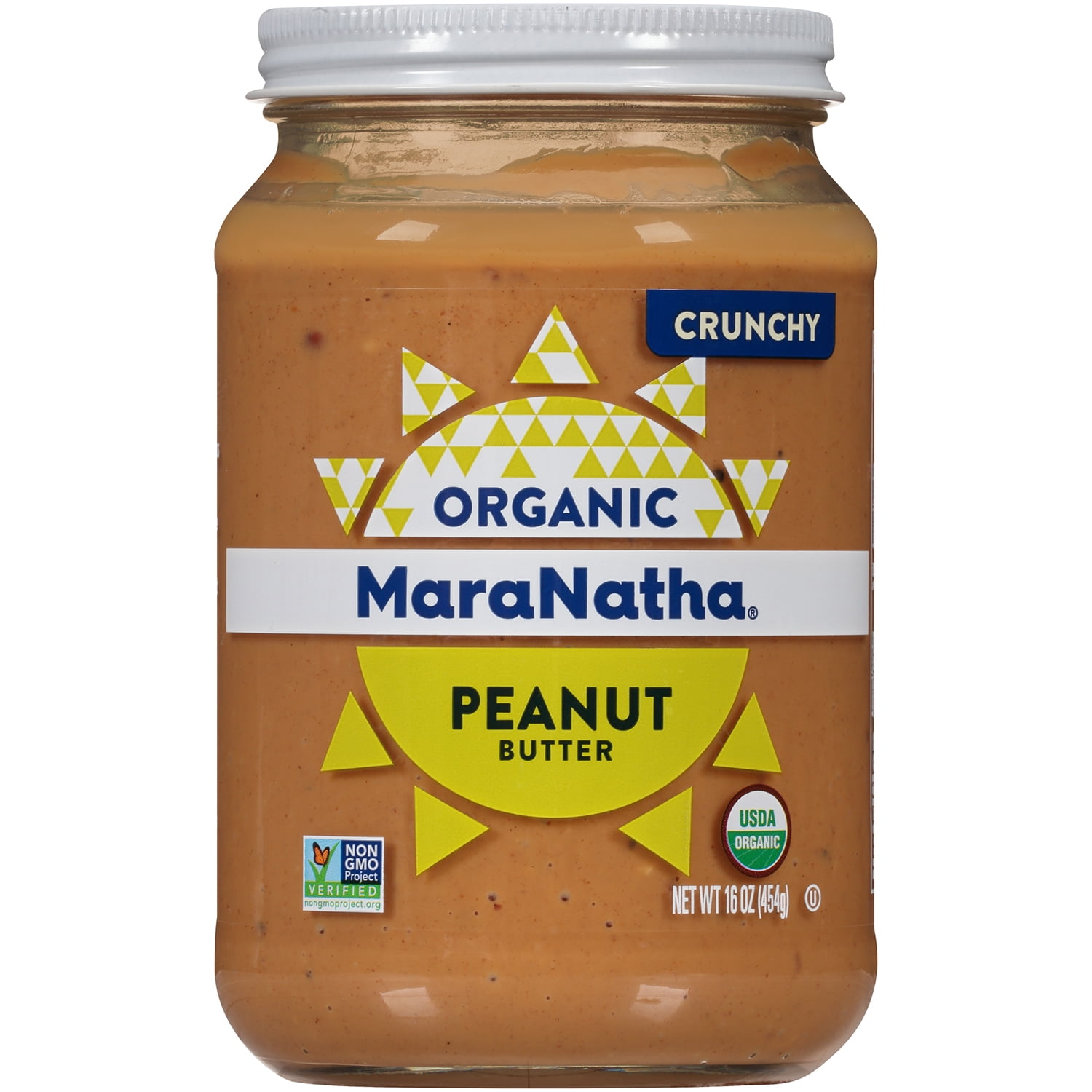 MaraNatha Organic No Stir Crunchy Peanut Butter, 16 Oz. Jar - Walmart.com