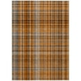 thumbnail image 2 of Addison Rugs Chantille Indoor/Outdoor Transitional Plaid Terracotta Washable Rectangle Rug, 5' x 7'6", 2 of 6