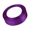 thumbnail image 4 of Gift Ribbon Wedding Decorations Clothes Making Supply DIY Craft Accessories Light-weight Polyester Ribbons for Ornaments Dark Purple 35, 4 of 7