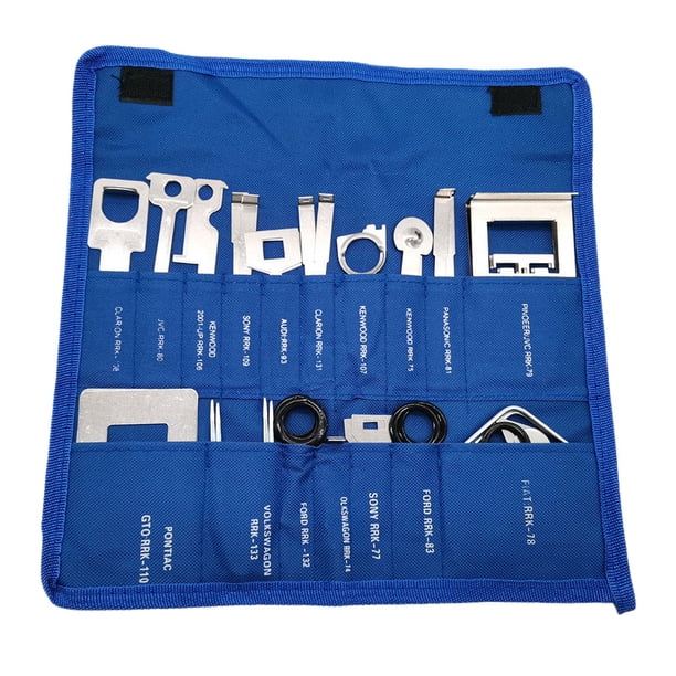 Kit de Herramientas Ygjytge para Quitar Llave Radio del Coche Azul