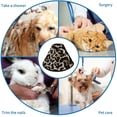 thumbnail image 4 of Leopard Soft Cat Dog Recovery Collar Adjustable Cat Cone Wound Healing Protective After Surgery for Cats, 4 of 7