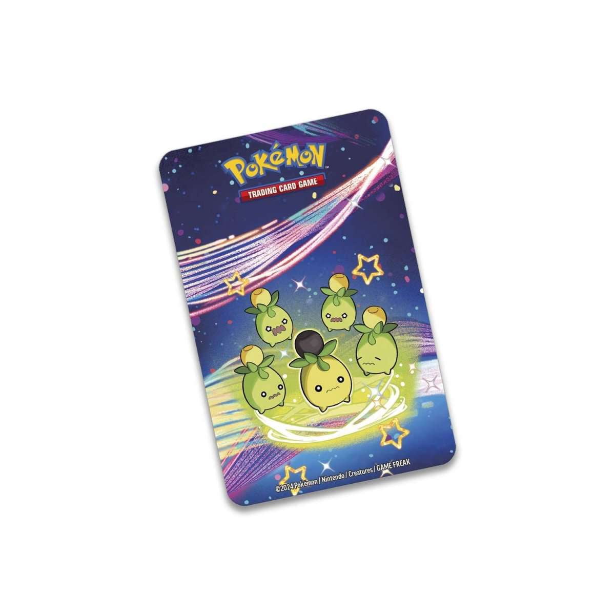 Pokemon Scarlet & Violet Paldean Fates Smoliv Mini Tin (2 Booster Packs & Art Card)