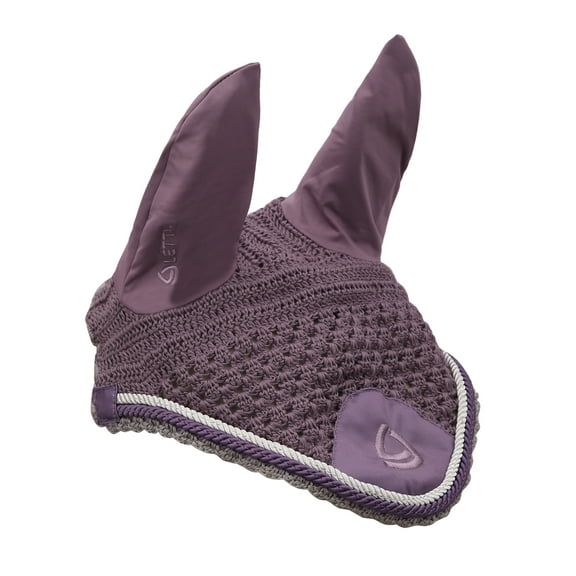 Lettia EquiFine Ear Net- Black Forest