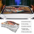 thumbnail image 5 of XMXY Car Sun Shade Windshield, Antique Car Automotive Front Window Sun Visor for Cars SUV Trucks, Medium Size, 5 of 8