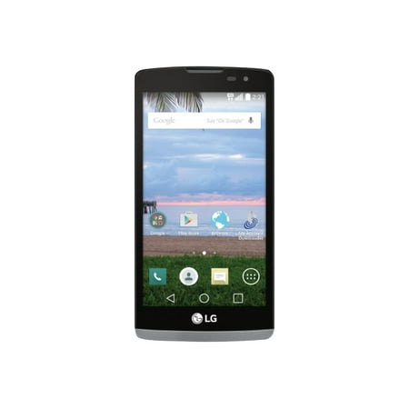 LG L21G - 3G smartphone 8 GB - microSD slot - LCD display - 4.5" - 854 x 480 pixels - rear camera 5 MP - front camera 0.3 MP - TracFone