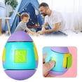 thumbnail image 2 of Creative Tumbler Toy Desktop Finger Building Block Gyro Egg Rotating Toys Juguete De Descompresión Para Niños Y Adultos Inevent FN006354-00, 2 of 6