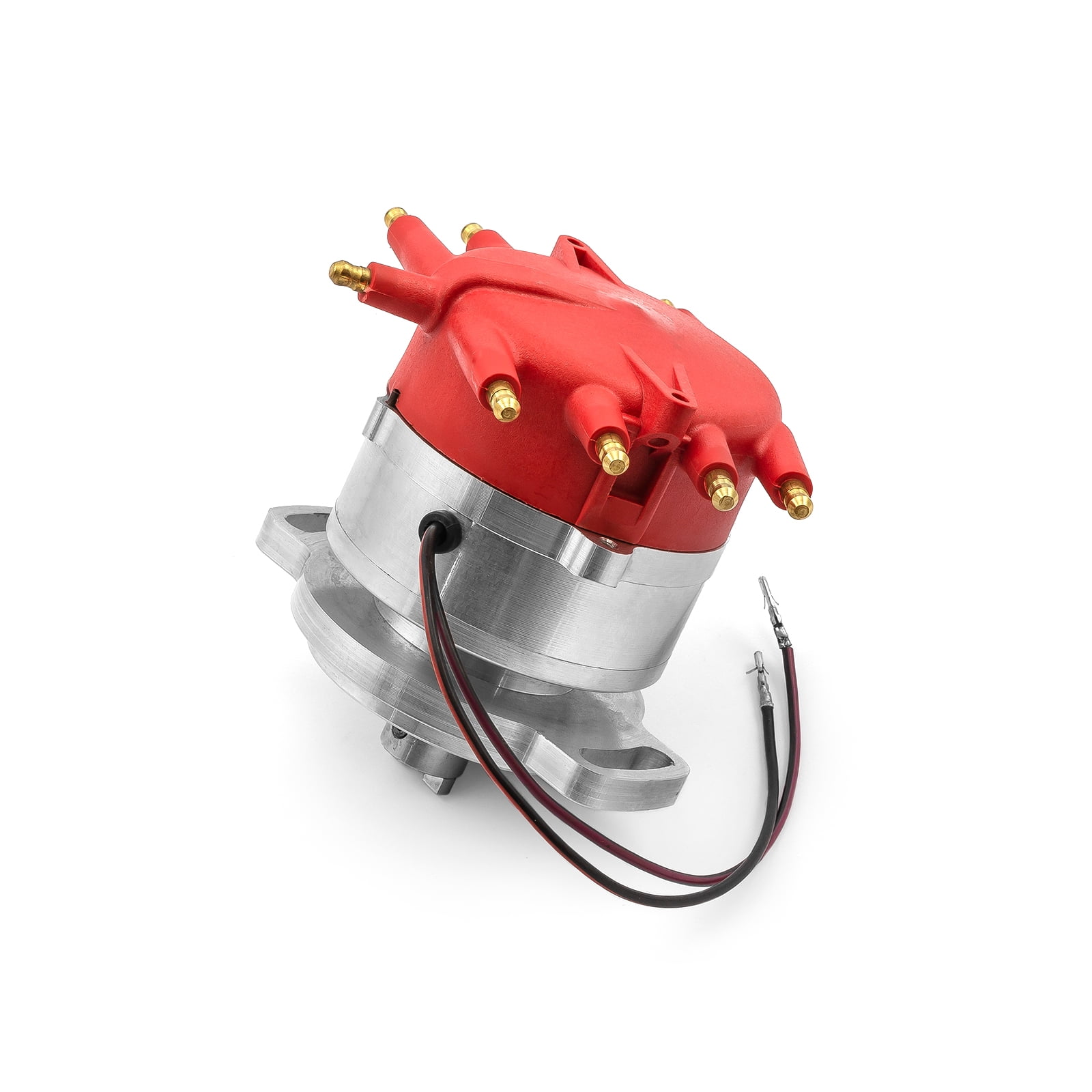 Speedmaster PCE376.1142.02 Compatible with Ford Flathead 2 Bolt 239 1939-1948 8000 Series Pro Billet Distributor [Red]