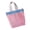 Pink, variant on Portable Mesh Shower Caddys Bag,Quick Dry Toted Bag Mesh Beach Bags Toiletry and Bath Organizers for Travel Swimming Sports