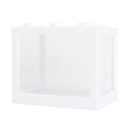 thumbnail image 1 of 2pcs bloques de construcción del de creativo Pet Moss Reptile Tank blanco Gloria Tanque de acuario de escritorio, 1 of 9