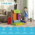 thumbnail image 4 of Soozier 7-piece Soft Play, Kids Climbing Activity Soft Play Equipment, 4 of 10