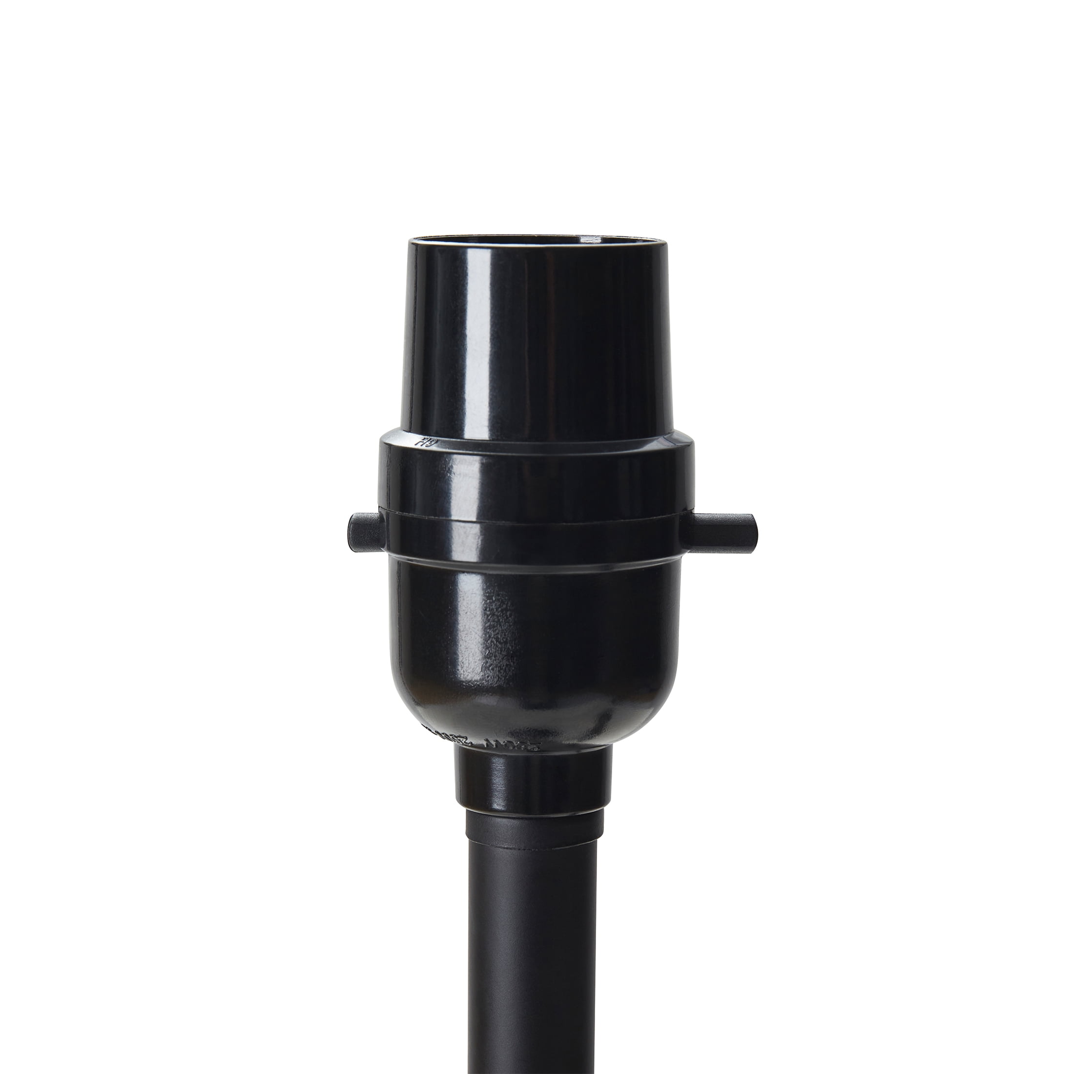 Mainstays 11" Crystal Faceted Accent Lamp Base, Black