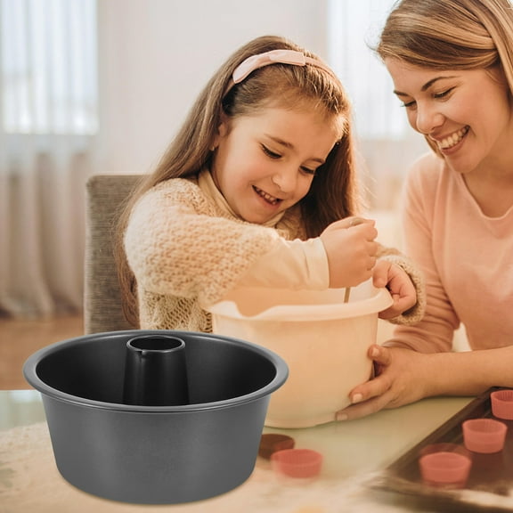 WRISTBIQUE Cake Pan Mold Round Cake Molds Carbon Steel Easy Demold Home Bakers Baking 1Pack