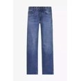 thumbnail image 4 of Pantalones vaqueros de pierna recta retro de moda de alta calidad para primavera y otoño pantalones vaqueros de cintura alta informales simples para mujer, 4 of 5