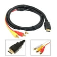 thumbnail image 4 of Audio Cable,To 3 Rca Video Av Cable Av Cable Audio Male To 3 Audio Video Av 1080p -compatible Male -compatible Male To Rca Audio Video 3 Rca Audio Video Cable 4.9 3rca Eryue Audio Cable Dsfen, 4 of 6