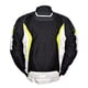 thumbnail image 4 of Chamarra para motociclista talla M Jacket mesh black white hebotech, 4 of 4