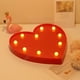 thumbnail image 5 of Xihbxyly Lámpara de Corazón para San Valentín, Diseño Romántico En Forma de Corazón, Luz de Noche a Pilas, Ideal para Decorar Dormitorios y Salas de Estar, Como Propuesta de Matrimonio o Como Regalo,, 5 of 7