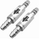 thumbnail image 1 of 2pcs Less Steel Way Valve For Anti-backflow Non-return Co2 Line 4mm, 1 of 5