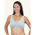 thumbnail image 2 of Leading Lady, The Felicity, Nursing Bra, Pull Aside Cups, Wireless, Unpadded, Sleep and Postpartum Bra, 2 Pack (Women's), 2 of 5
