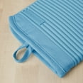 thumbnail image 2 of KitchenAid Ribbed Soft Silicone Oven Mitt Set, 7"x13", Milkshake 2 Count, 2 of 3