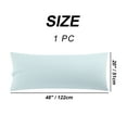thumbnail image 7 of PiccoCasa Body Pillowcase Soft 1800 Series Microfiber Long Pillow Cover, Standard Light Blue, 7 of 7