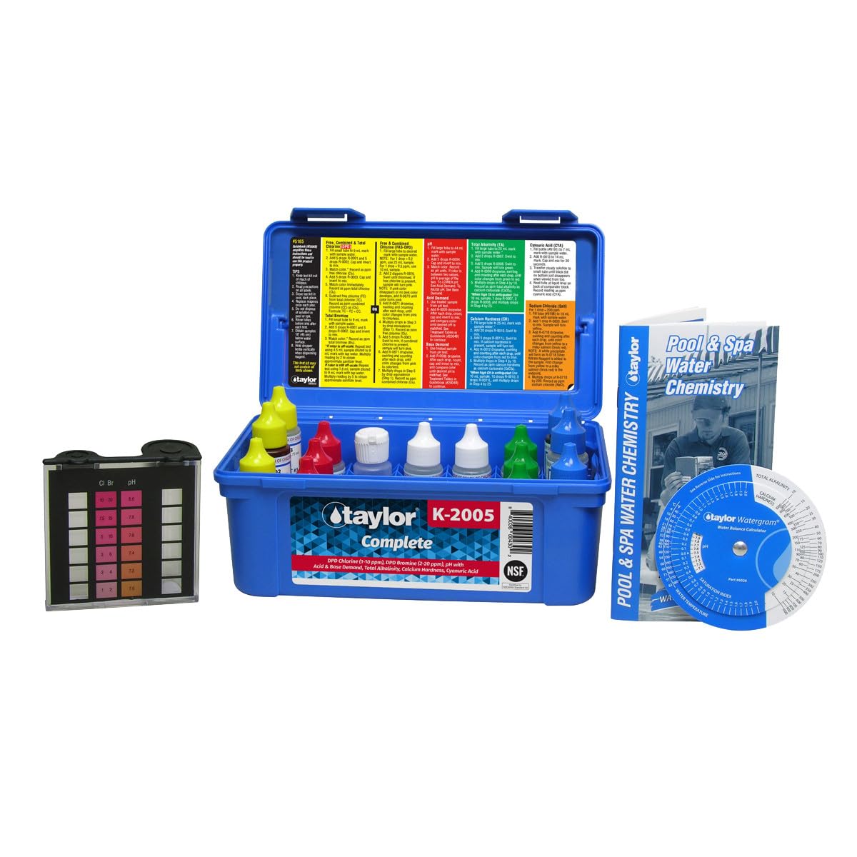 Taylor Technologies  Complete High Range Pool & Spa Water Test Kit - image 3 of 3